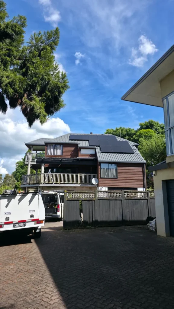 Ground-mounted solar and battery storage